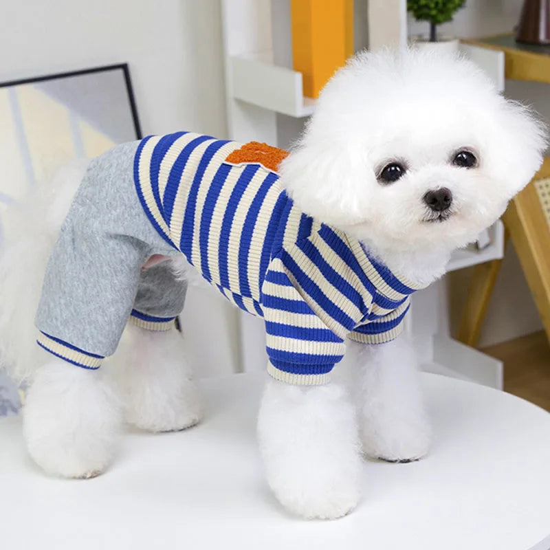 Winter Pet Dog Jumpsuit for Small Medium Dogs Puppy Clothes Soft Fleece Dog Coat Chihuahua Yorkie Poodle Clothing