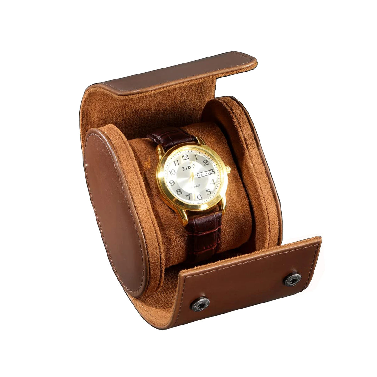 Watch Roll Travel Case-1/2/3 Slot Watch Storage and Organizer-Secure Storage with Innovative Removable Pillows & Solid Dividers