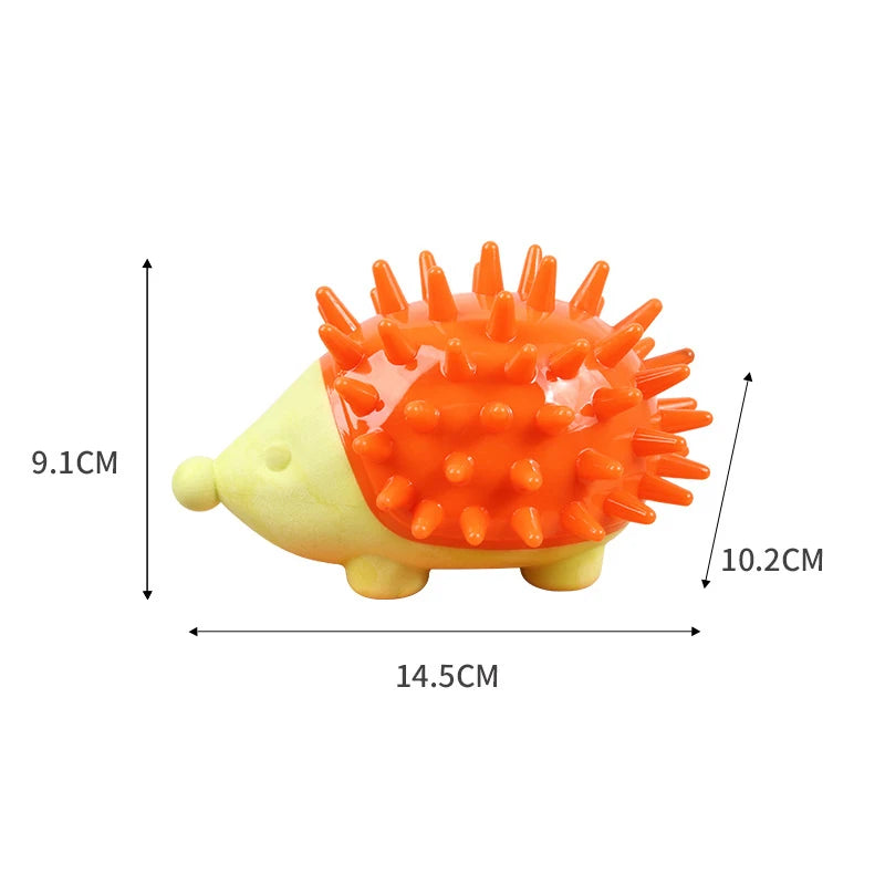 TPR Durable Pet Dog Chew Toys Animal Shaped Dog Squeak Toys Bite Resistant Puppy Teeth Cleaning Toy Dog Accessories