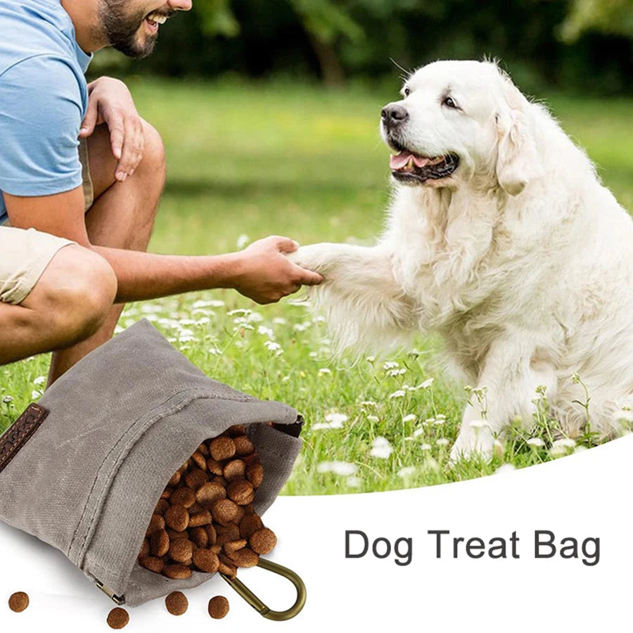 Outdoor Dog Training Bag Portable Dog Reward Bags Durable Puppy Snack Bag Pet Snack Food Container Dog Accessories