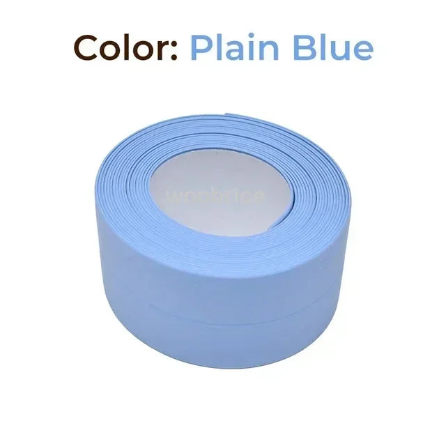 Bathroom Shower Sealing Tape PVC Bath Toilet Caulk Tape Self Adhesive Waterproof Mildew Proof Tapes For Kitchen Sink Wall Corner
