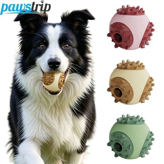TPR Pet Dog Chew Toys Bite-resistant Pet Leaking Food Toys for Small Large Dogs Puppy Grinding Ball Toy Pet Supplies