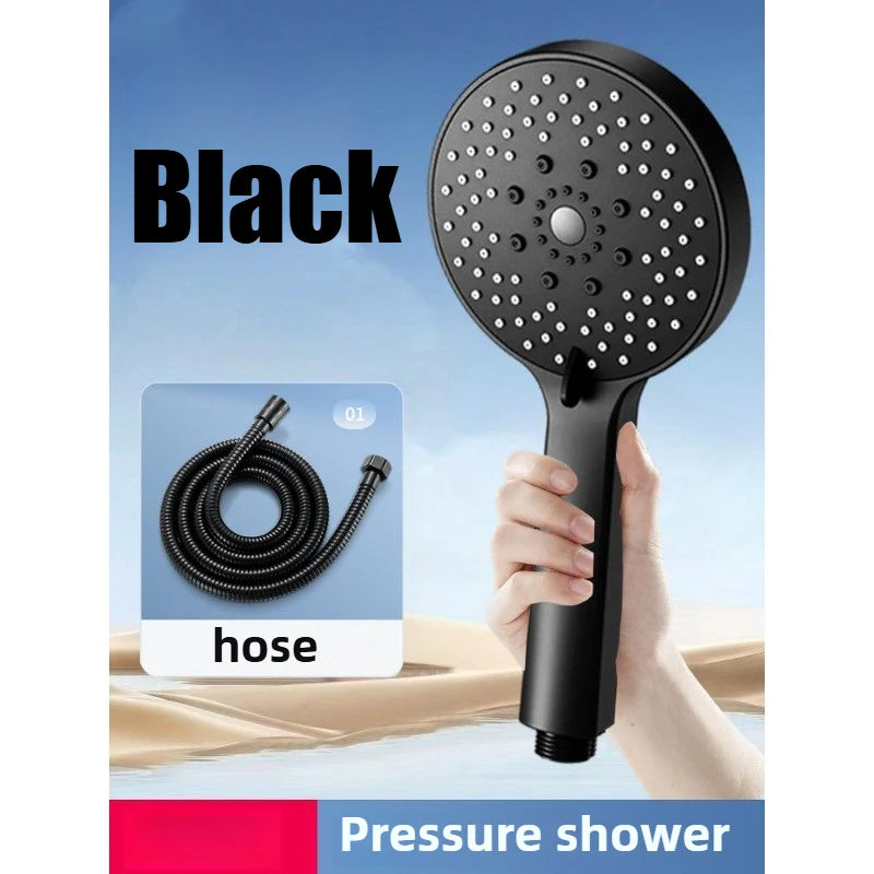 Bathroom Sprayer Shower Head Water Saving Handheld Rain Shower Head Adjustable 5 Modes Shower Bath Head Bathroom Accessories