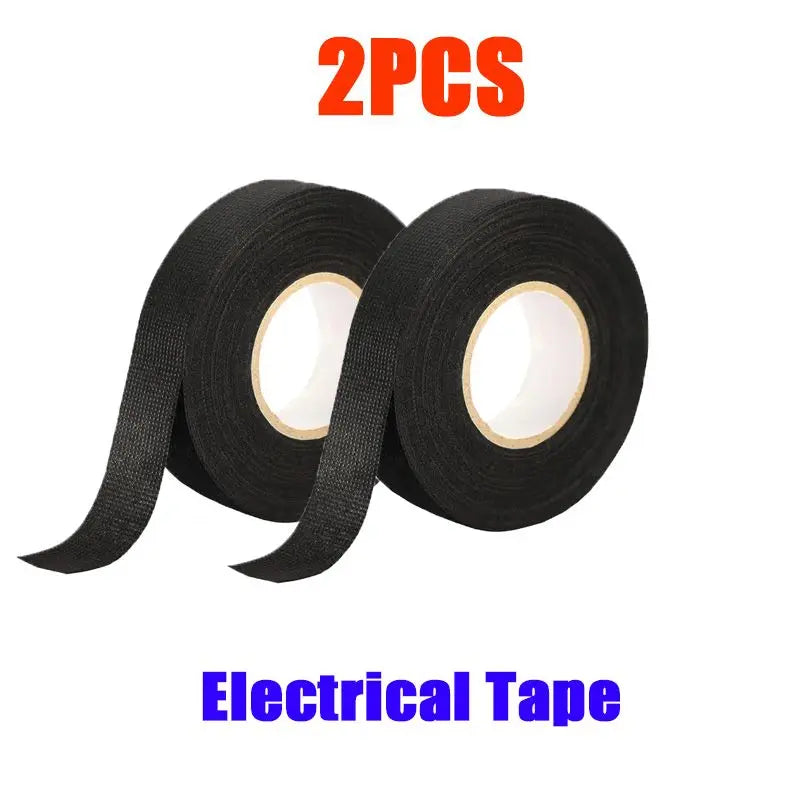 Electrical Tape Heat Resistant Harness Tape Insulation Automotive Fabric Cloth Tape Waterproof Noise Resistance Adhesives-Tape