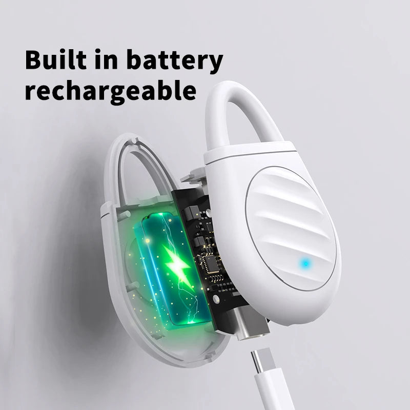 Lenovo ultrasone elektronische muggenwerende lamp voor buiten, draagbare intelligente automatische muggenwerende hanger voor kamperen