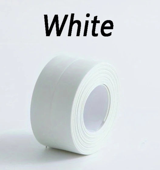 Waterproof Sealing Tape PVC Self Adhesive Bathroom Bath Wall Glue Sticker Kitchen Sink Caulk Mold Proof Seal Covering Tape Strip