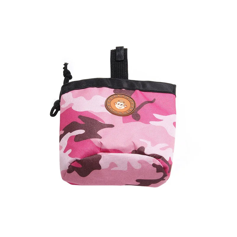 Portable Pet Dog Training Waist Bag Large Capacity Puppy Reward Bags Outdoor Feed Storage Pouch Snack Waist Bag