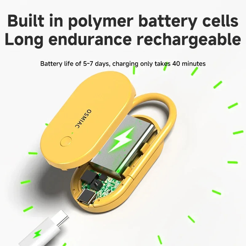 Lenovo New  Ultrasonic Repeller Rechargeable Mosquito Mouse Rat Deterrent Anti Pest Control Lock Head For Home Vehicle Camping