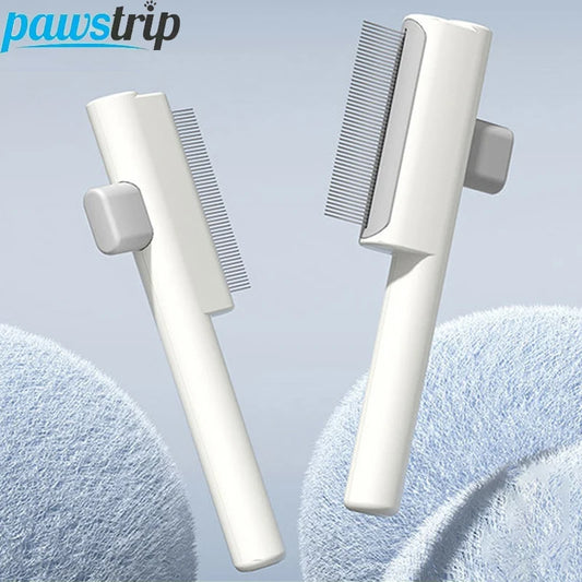 Long Handle Pet Cat Comb Pet Hair Remover for Cats Dogs Anti-Knotting Cat Combs Cat Hair Care Grooming Tools Pet Supplies