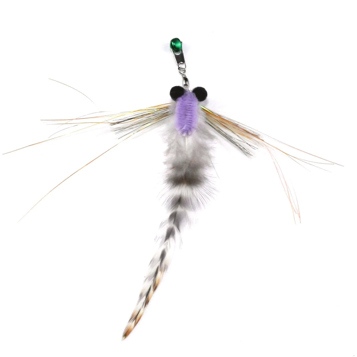 3pcs/4pcs Simulation Small Flying Insects Replacement Head for Cat Teaser Stick Fun Pet Toys