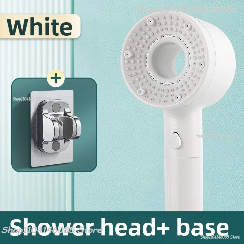 5 Modes Shower Head High Pressure Showerhead Portable Filter Rainfall Faucet Tap Bathroom Bath Home Bathroom Accessories