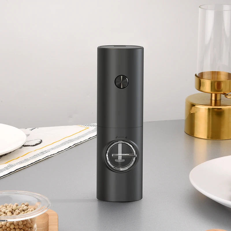 Automatic Electric Pepper Grinder Mill Pepper Salt Grinder Adjustable Coarseness Machine Pasta Ingredients Tools for Cooking