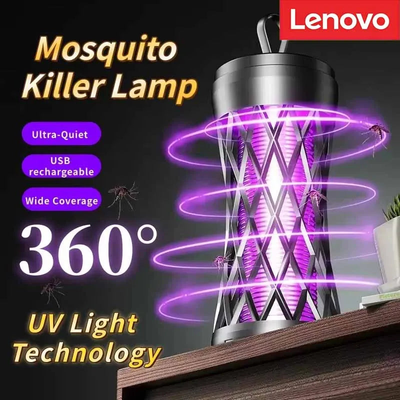 Lenovo Electric Home Mosquito Killer Lamp Portable Outdoor Atmosphere Light Mosquito Repellent Safe Efficient Bedroom Mosquito