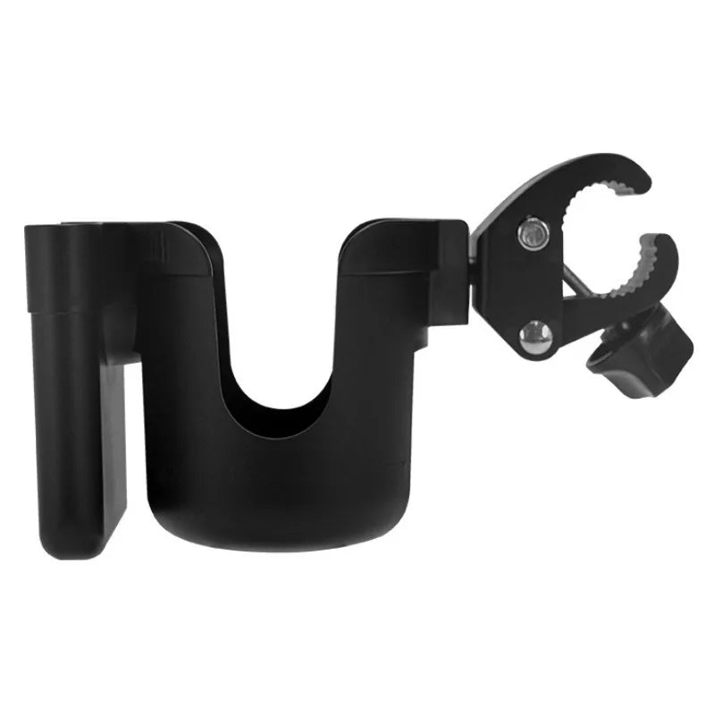 2-in-1 Stroller Cup & Phone Holder Universal Bottle Bracket Holder for Stroller Wheelchair Bike Accessories Stroller Accessories