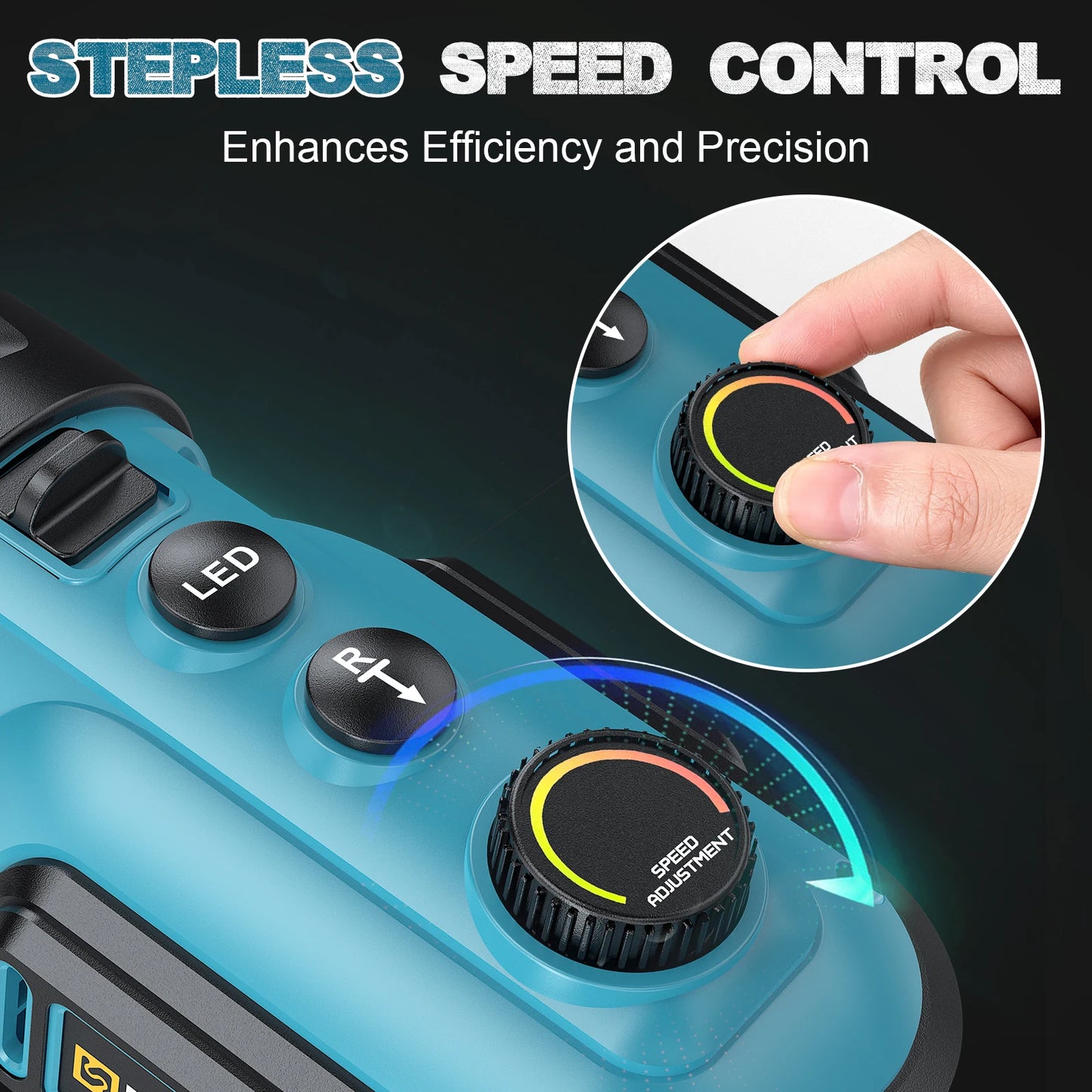 Gisam 400KG Electric Caulking Glue Gun Cordless Adhesive Glass Glue Gun Caulking Sealant Filling Sealing Home DIY Power Tool For Makita 18V Battery Pin