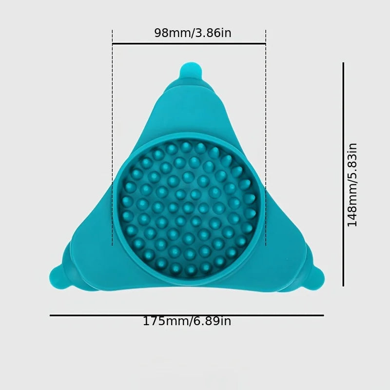 Pet Lick Silicone Mat for Dogs Pet Slow Food Plate for Cats Dogs Dog Sucker Food Training Dog Feeder Pet Supplies