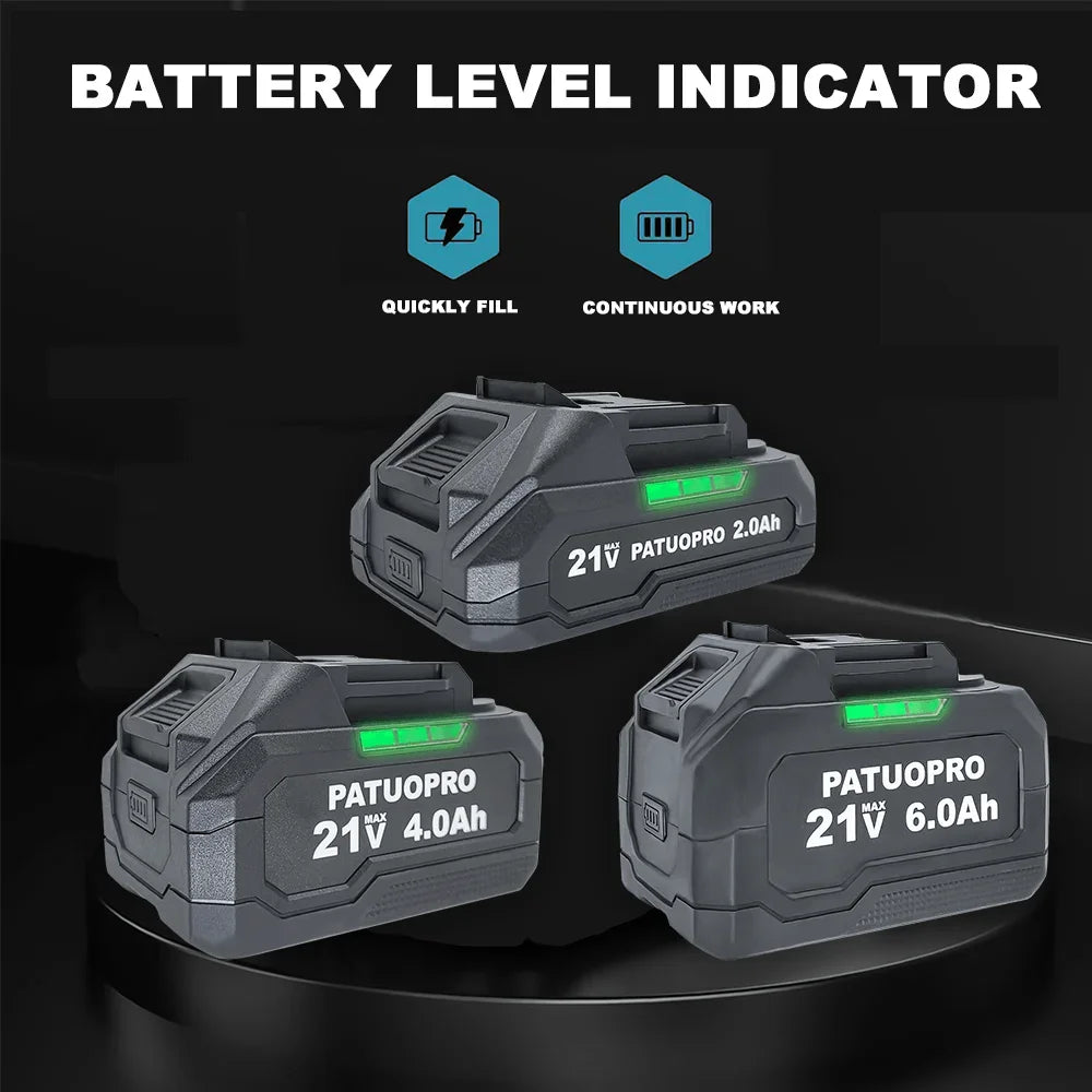 Batterie rechargeable lithium-ion 2,0-6,0 Ah pour outils électriques sans fil Makita 18V, perceuse, visseuse et clé