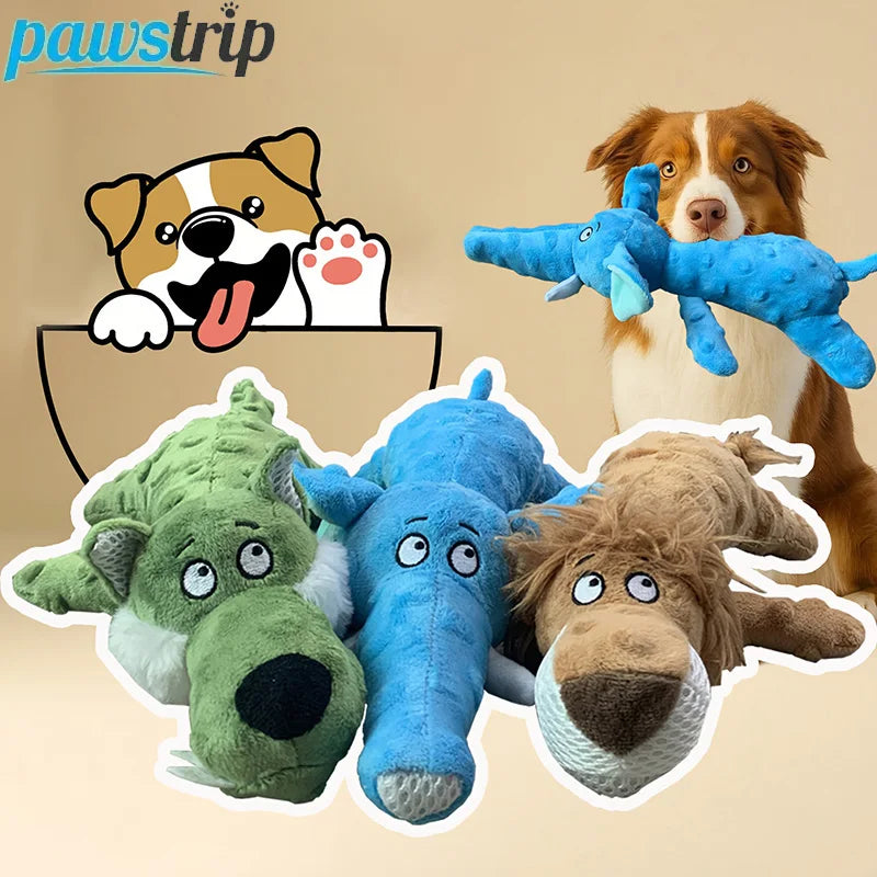 Plush Pet Dog Toy Bite-Resistant Molar Pet Toys for Small Medium Dogs  Squeaky Dog Chew Toy Pet Supplies
