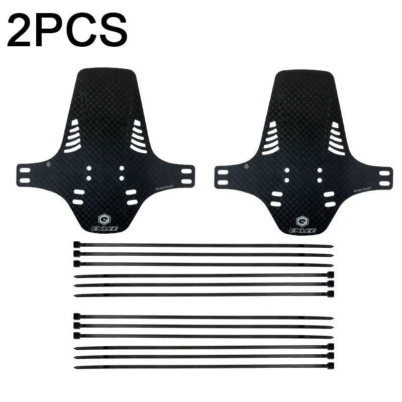 1/2PCS Universal Bike Fenders - Front/Rear Tire Wheel Mudguard MTB Road Bike Wings Mud Guard Cycling Accessories Bicycle Fender