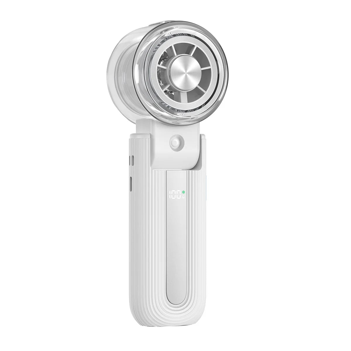 Lenovo hogesnelheid ijscoating halfgeleider handventilator, inklapbare turbine ventilator, draagbaar voor thuis, kantoor en buiten