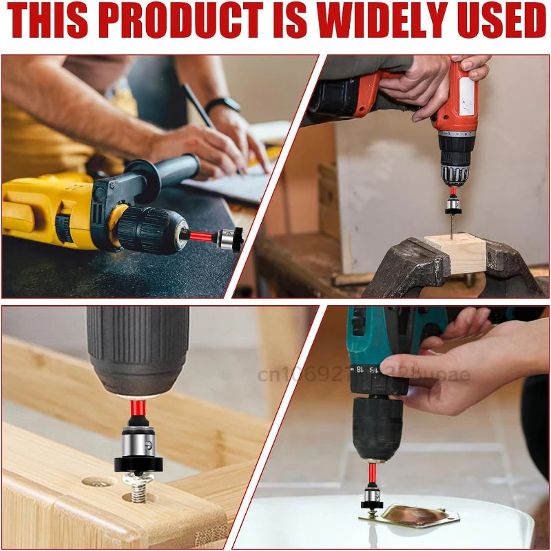 Setter Magnetic Positioning Screwdriver PH2 Bits Shank Bit Plasterboard Screws Locating Batch Head Tools Head Drilling Tools