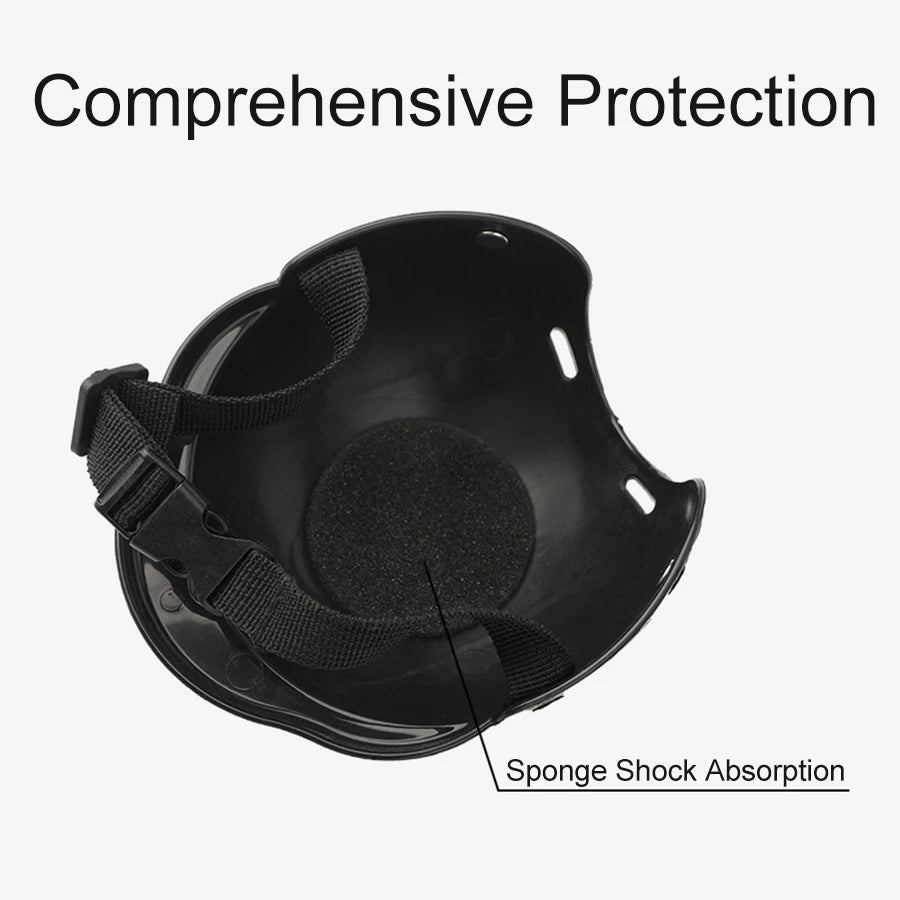 Pet Dog Safety Helmet Adjustable Cat Bicycle Motorcycle Helmet Pet Headgear for Small Dogs Cats Dog Head Protection Pet Supplies
