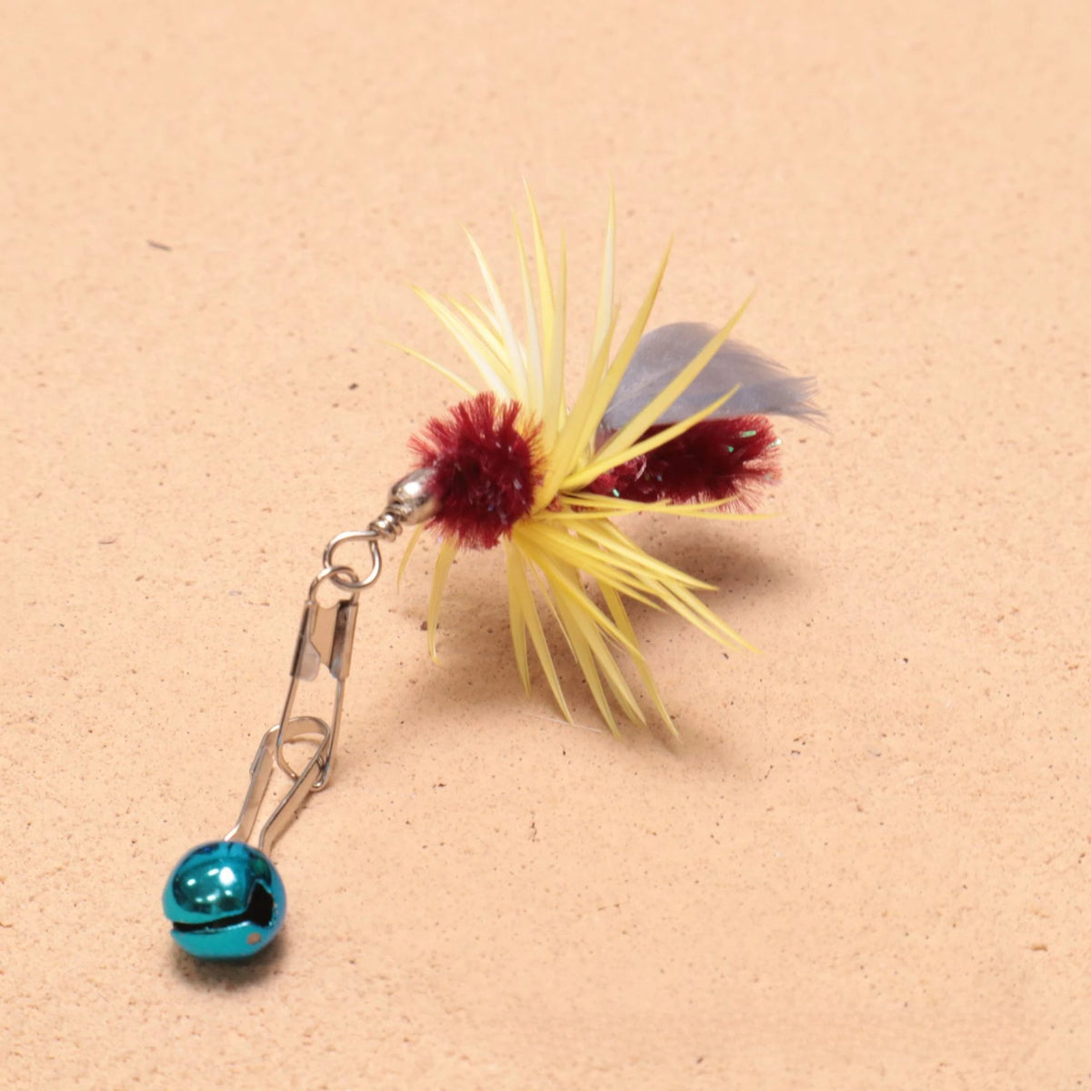 3/6pcs Simulation Insect Cat Teaser Stick for Change Heads Cat Toys Pet Toy Supplies
