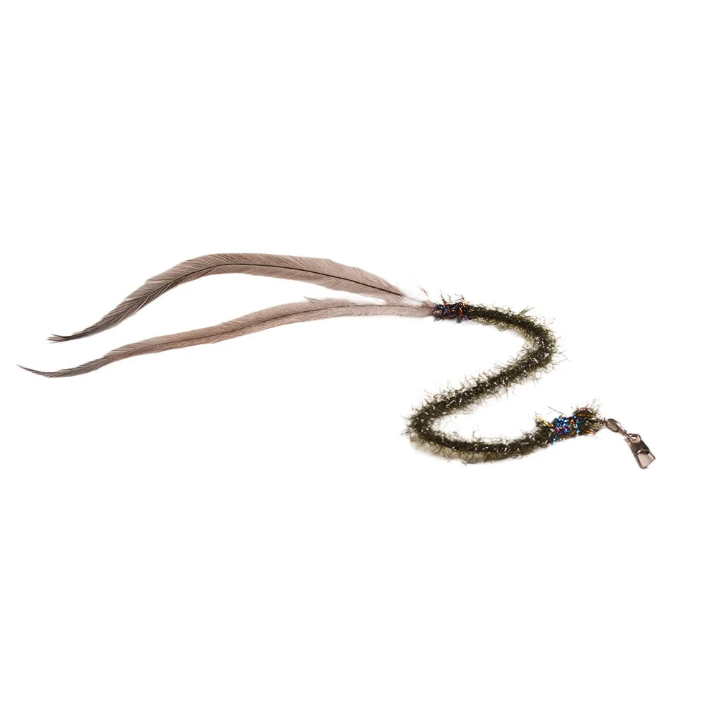 3/5pcs Feather Worm Cat Teaser Stick for Changing Heads Cat Toy Simulated Play Cat Kitten Chew Toys