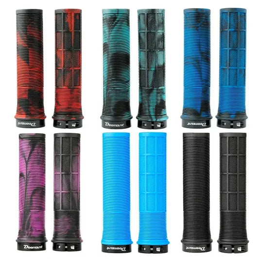 MTB Stuurhandvatten Rubber Anti-slip Fietsgrepen Lock-on Racefiets Mountainbike Handvatten MTB Handvatten Fietsaccessoires