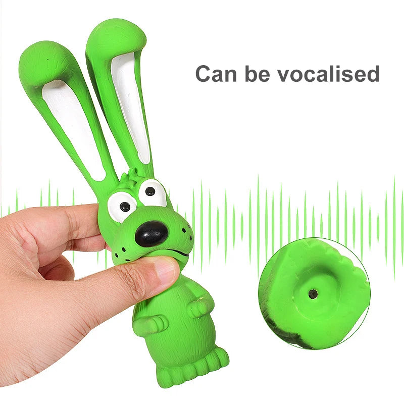 Latex Pet dog toys Squeaky Pets Chew Toys for Small Medium Dogs Bite Resistant Dog Cleaning Tooth Toys Pet Supplies