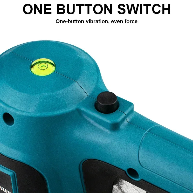 Vibrateur de carreleur sans fil Gisam, machine à carreler, 6 vitesses, ajustement automatique du nivellement des carreaux, outil d'absorption pour batterie Makita 18V