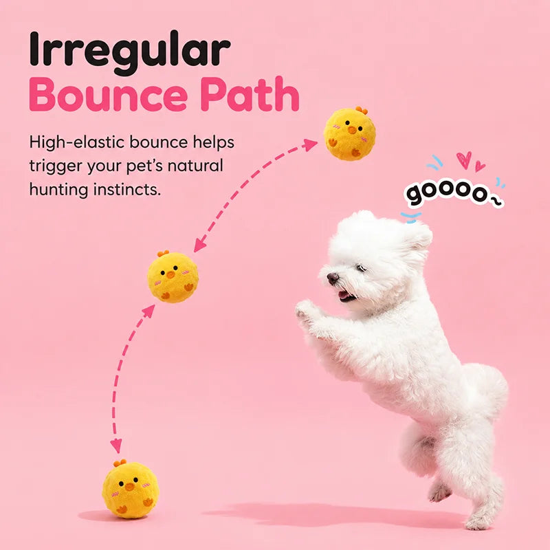 Plush Squeaky Dog Toy for Small Medium Dogs Soft Animal Shape Puppy toy Interactive Pet Toy with TPR Inner Ball Dog Accessories