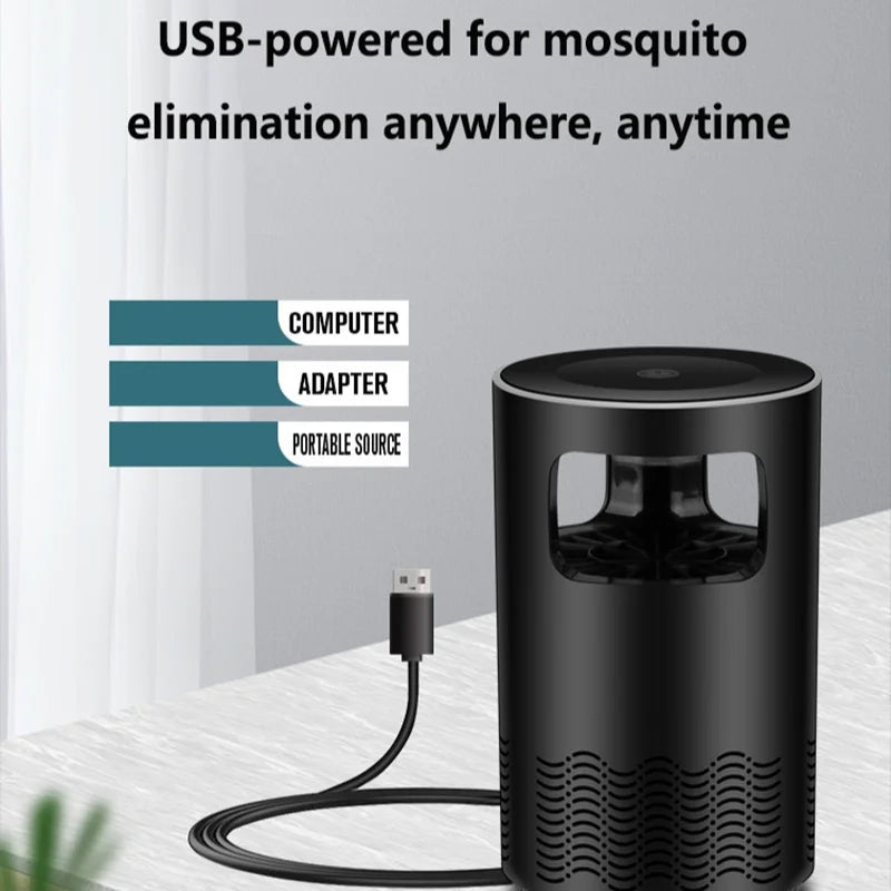 Lenovo muggendodende lamp, ventilator-zuigtype, vliegendodende lamp, elektrische vliegenmepper, muggenverdelger