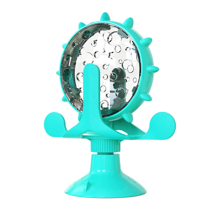 Puzzle Pet Slow Food Toy for Small Dogs Cats Interactive Cat Treat Leaking Toy Rotating Puppy  Food Treat Dispenser Pet Supplies
