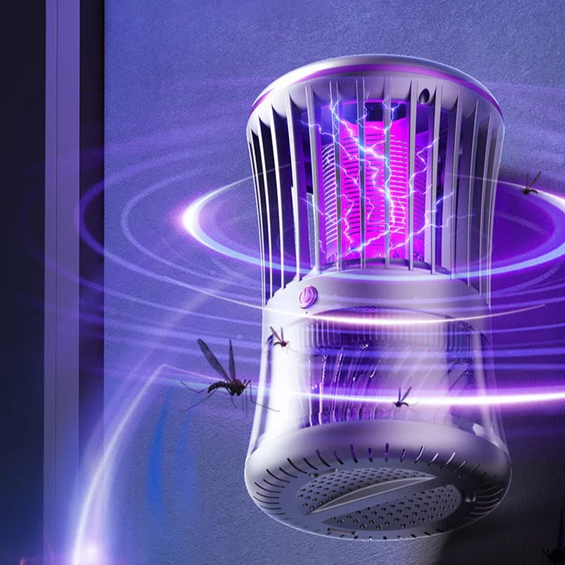 Lenovo 2-in-1 muggenlamp, elektrische schok- en inhalatiemethode, vliegenvanger, huishoudelijk, hoogrenderend automatisch vliegendodend apparaat