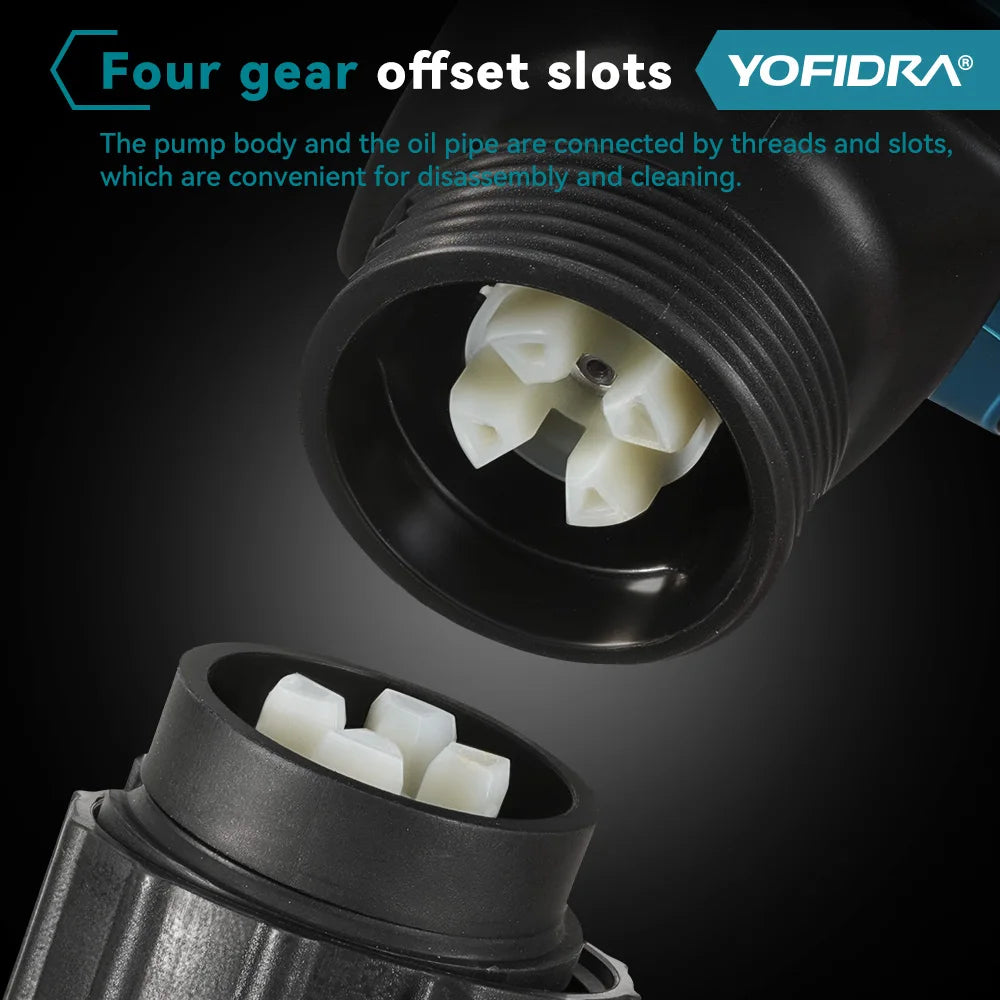 YOFIDRA 3 Gears 80-150L/Min Brushless Water Transfer Pump 3000W Cordless Stick Liquid Extraction Machine For Makita Battery Pin