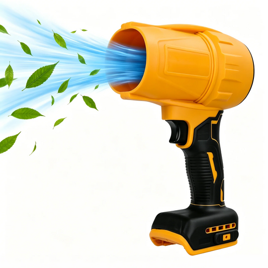 Electric Cordless Leaf Blower Dust Blower 30000RPM Brushless High-Speed Handheld Jet Fan Air Blower For Dewalt 20V Battery Pin