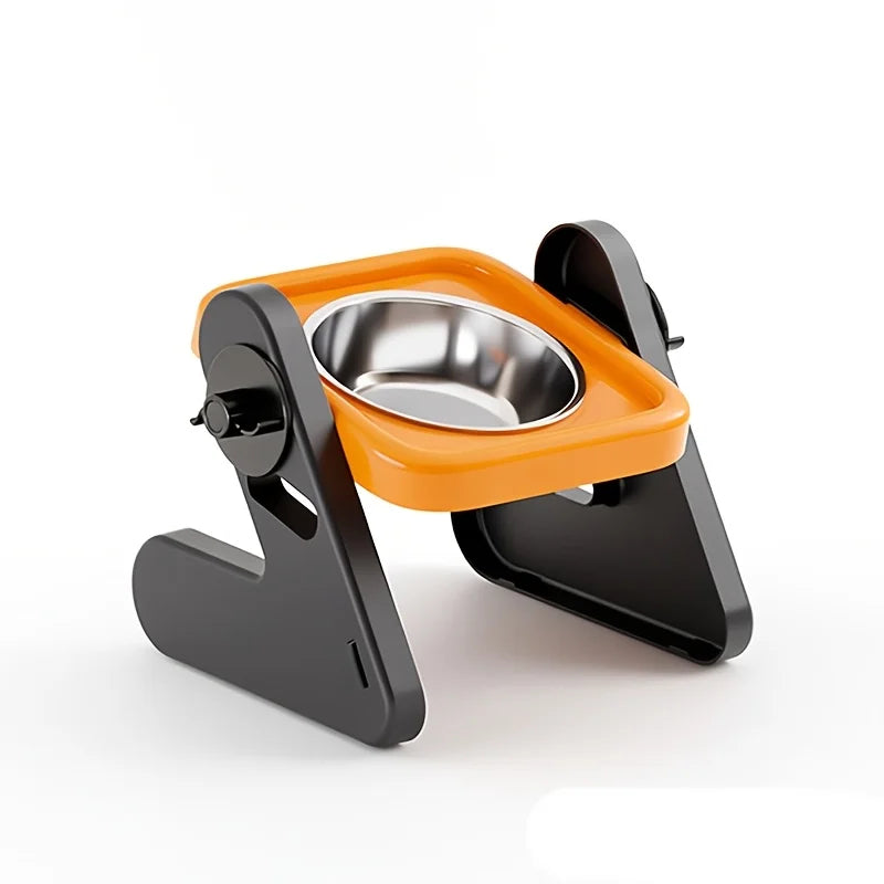 High-foot Pet Cat Bowl Adjustable Cat Drinking Bowl With Stand Pet Feeding Cat Water Bowl for Cats Puppies Pet Supplies