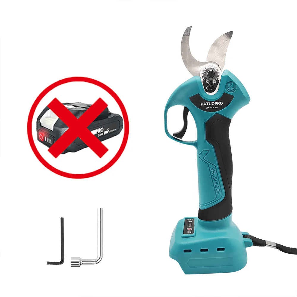 Sécateur sans fil rechargeable, ciseaux électriques, élagueur de jardin sans balais, coupe-branches électrique pour batterie Makita 18V