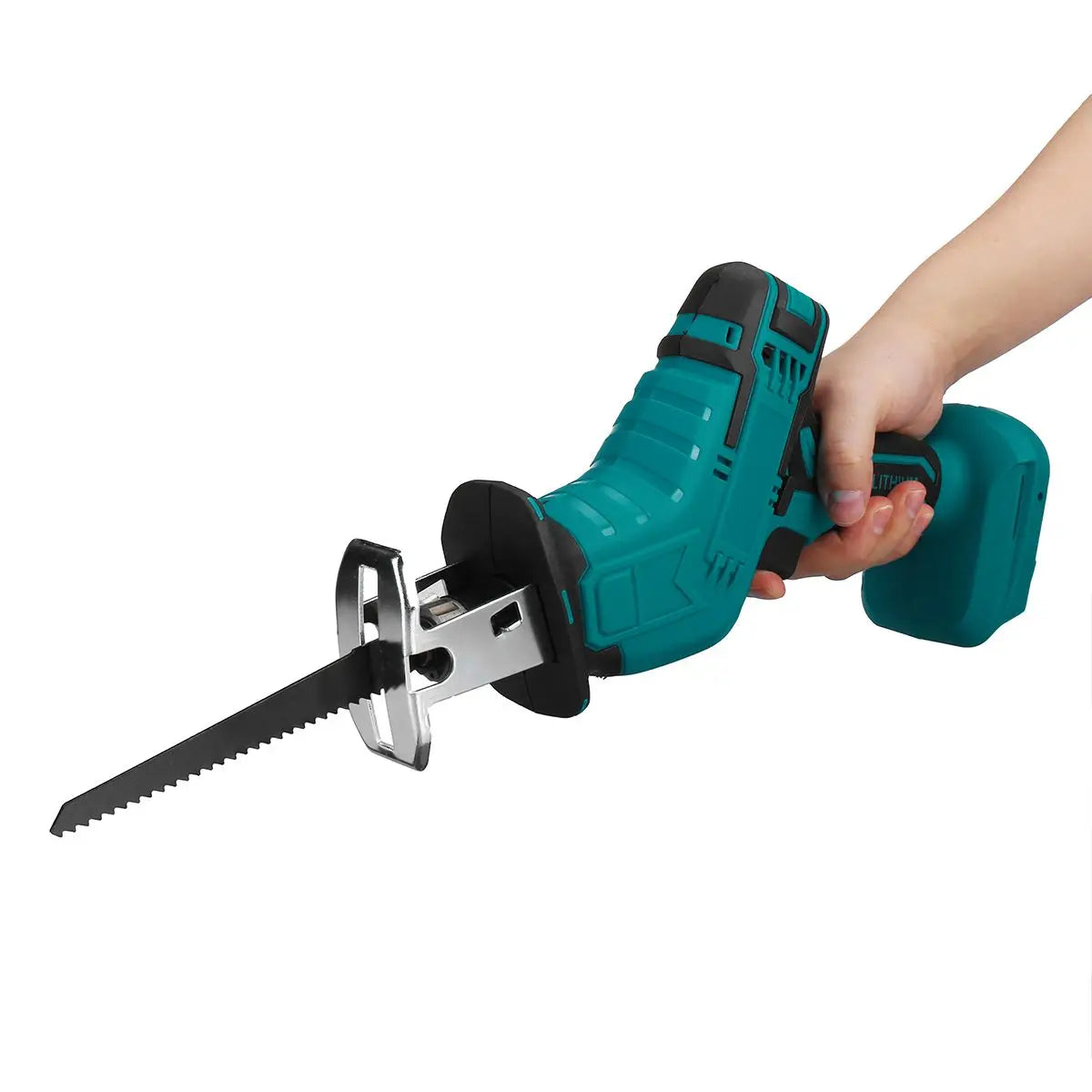 Cordless Reciprocating Saw with 4 Blades Electric Chainsaw Wood Metal PVC Pipe Cutting Garden Power Tool for Makita 18V Battery