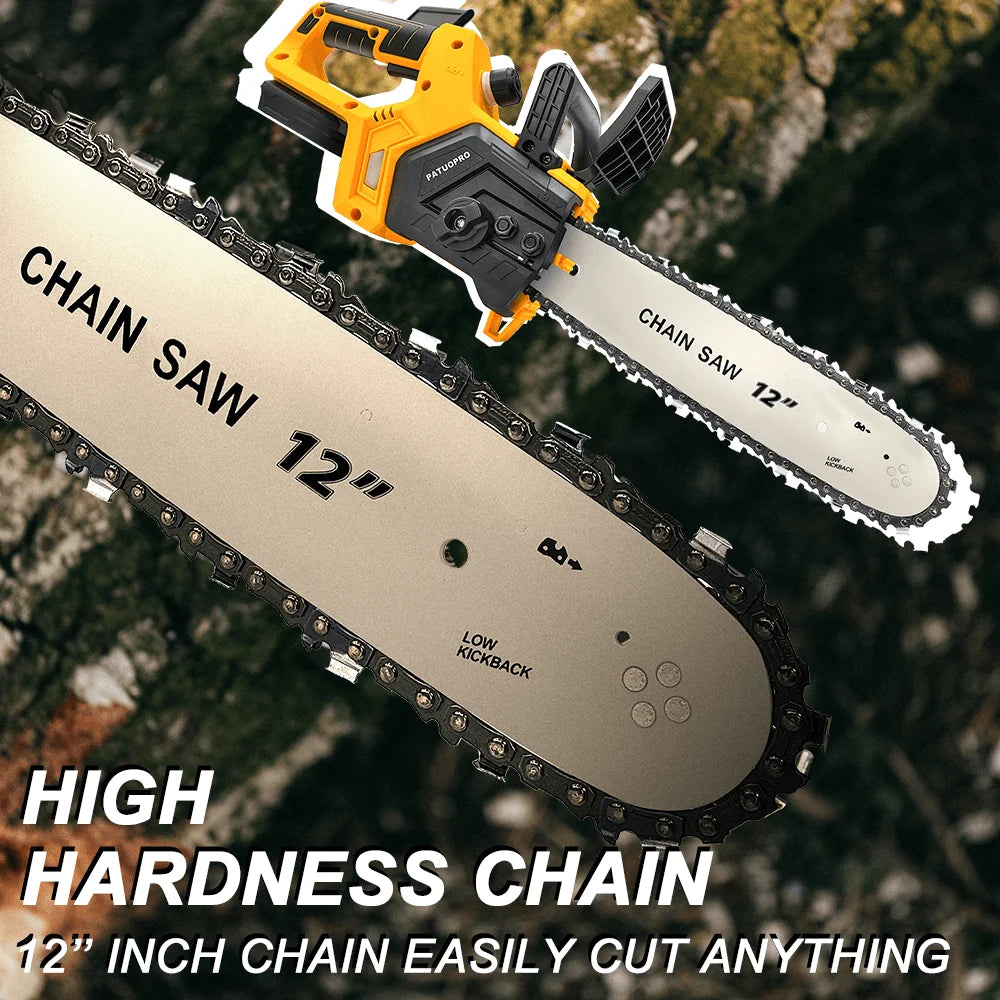 12-inch borstelloze elektrische kettingzaag 3800 tpm draagbare kettingzaag oplaadbaar snoerloos tuingereedschap voor Makita 18V-accu