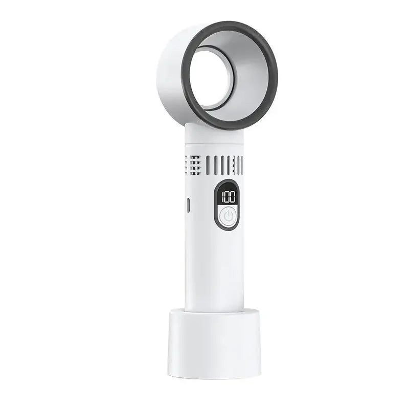 Nouveau ventilateur portable d'extérieur Lenovo avec écran LED, mini ventilateur de batterie rechargeable à 100 niveaux de contrôle libre, haute vitesse