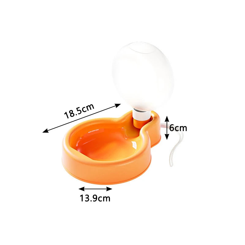 350/500ml Outdoor Portable Dog Water Bottle Pet Drinking Bowl for Dogs Cats Foldable Puppy Water Dispenser Dog Accessories