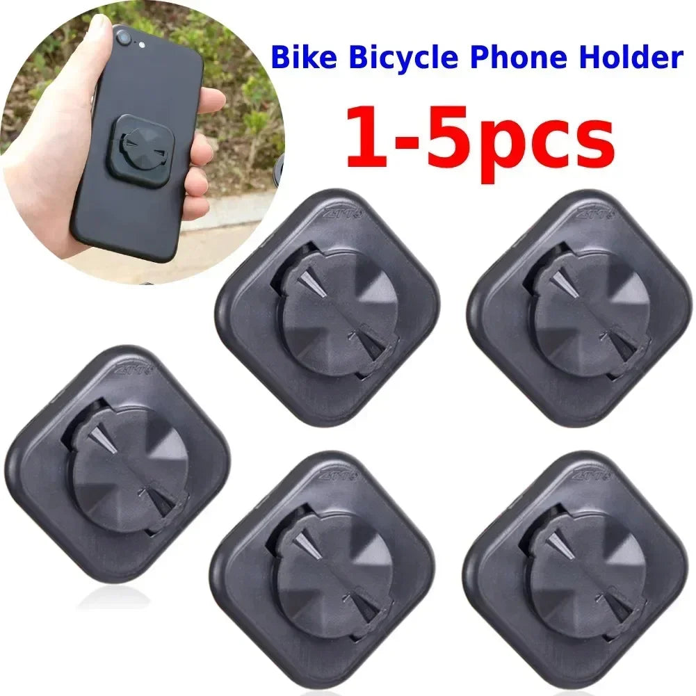 1-5PCS Bicycle Computer Mount Bracket Back Patch Sticker for Garmin Bike Mobile Phone GPS Speedometer Holder