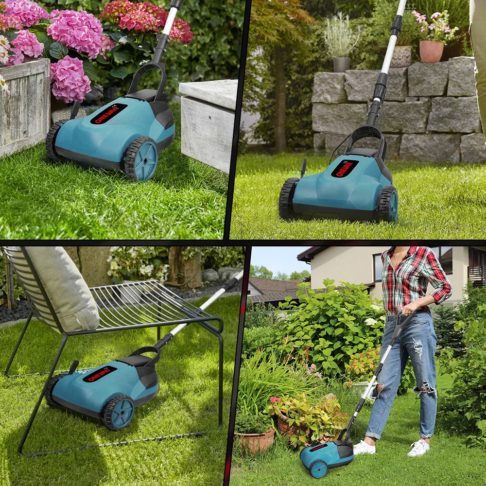 ONEVAN 36000RPM Brushless Electric Lawn Mower Cordless Grass Trimmer 3 Height Adjustment Garden Tools For Makita 18V Battery Pin