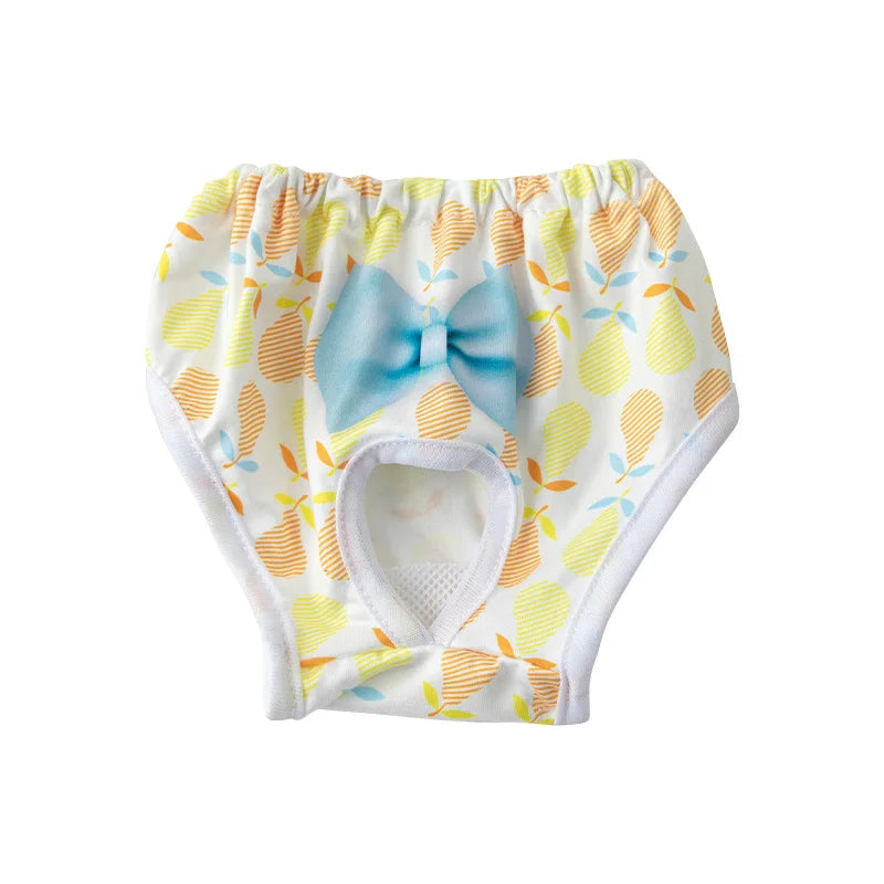 Reusable Female Dog Diapers Warps Washable Dog Physiological Pants Breathable Pet Menstruation Pants for Small Dogs Pet Supplies