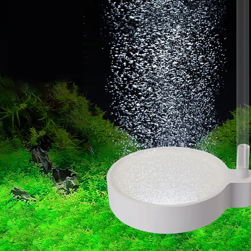 Fish Tank Aquarium Increasing Air Bubble Air Stone Oxygen Aerator  Pond Pump Hydroponic Oxygen Accessories Fish Supplies