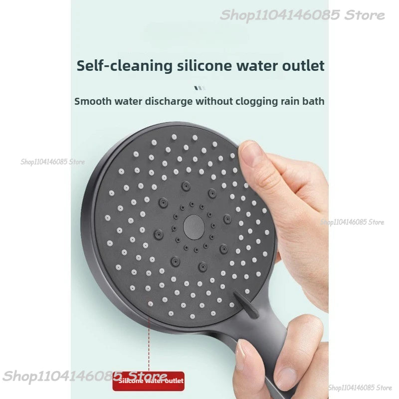 Bathroom Sprayer Shower Head Water Saving Handheld Rain Shower Head Adjustable 5 Modes Shower Bath Head Bathroom Accessories