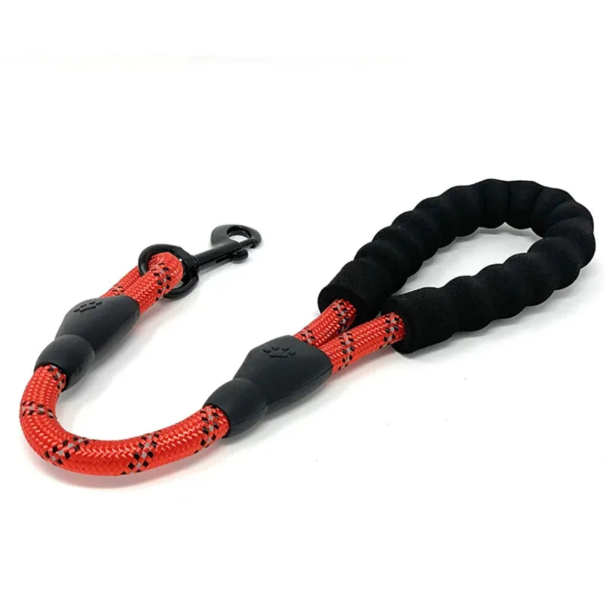 Hondenriem korte riemen voor het uitlaten van grote honden reflecterende hondenriem comfortabele handgreep huisdierketting touw hondenriemen huisdierbenodigdheden