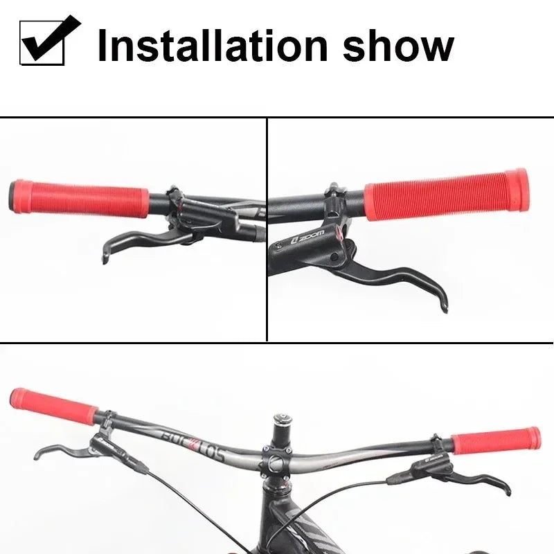 Shockproof Anti-Slip Bicycle Handlebar Grips MTB Durable Bike Cuffs - Durable Handlebar Cover for Bike Parts